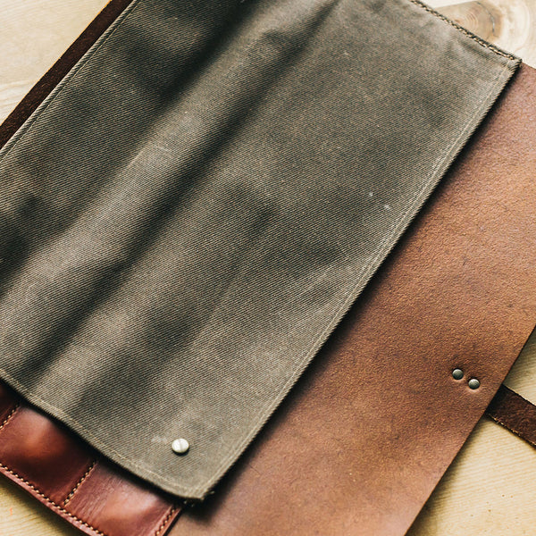 Leather Knife Roll